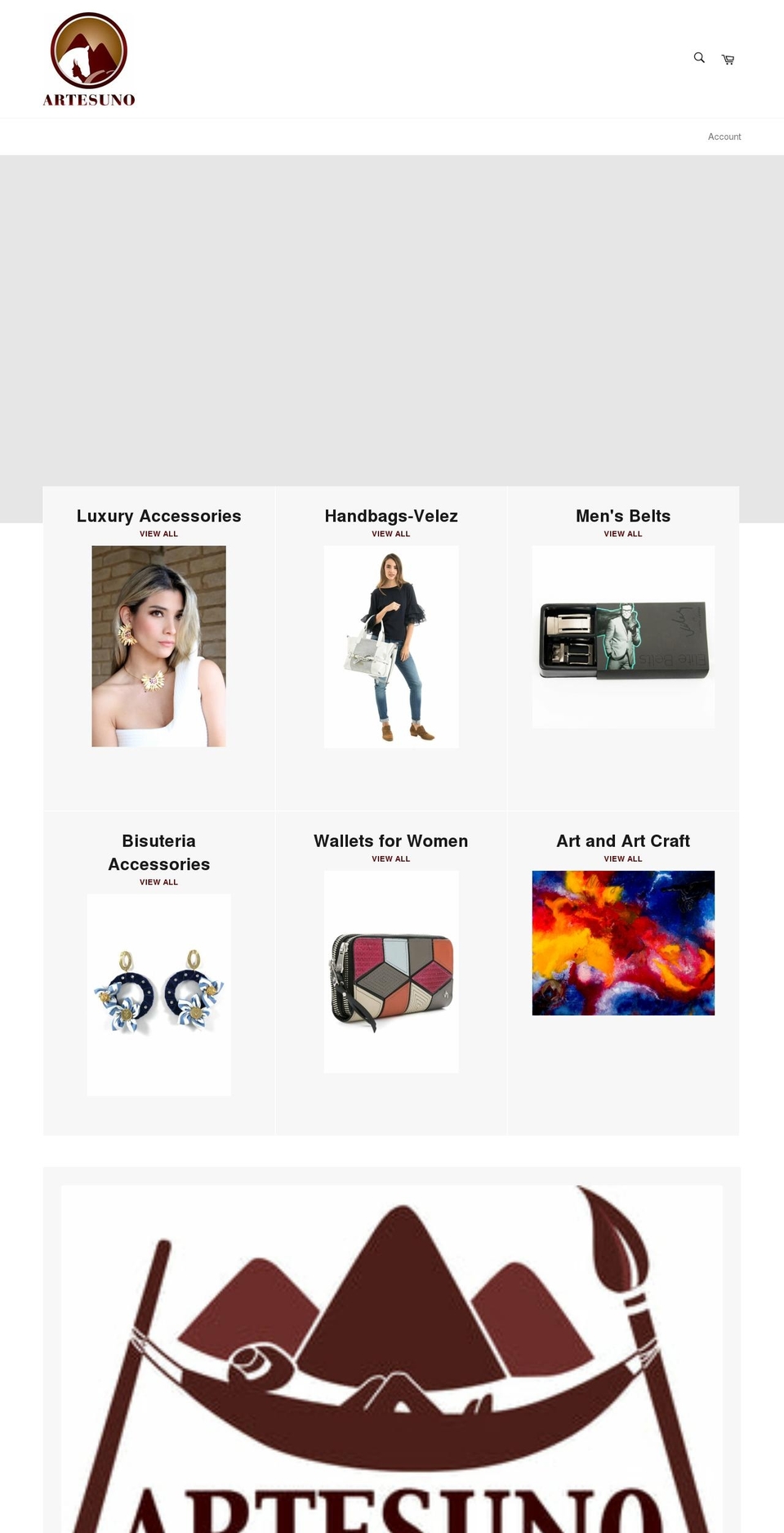 artesuno.com.au shopify website screenshot