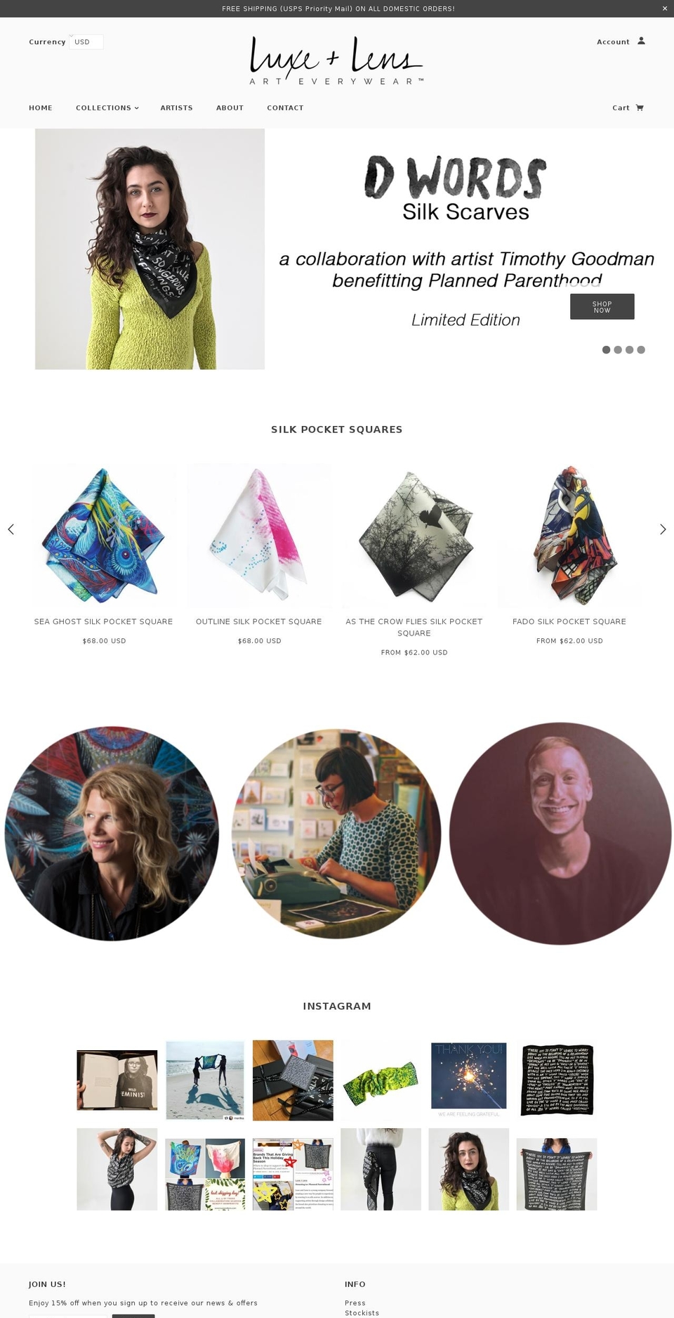 arteverywear.com — Shopify storefront screenshot