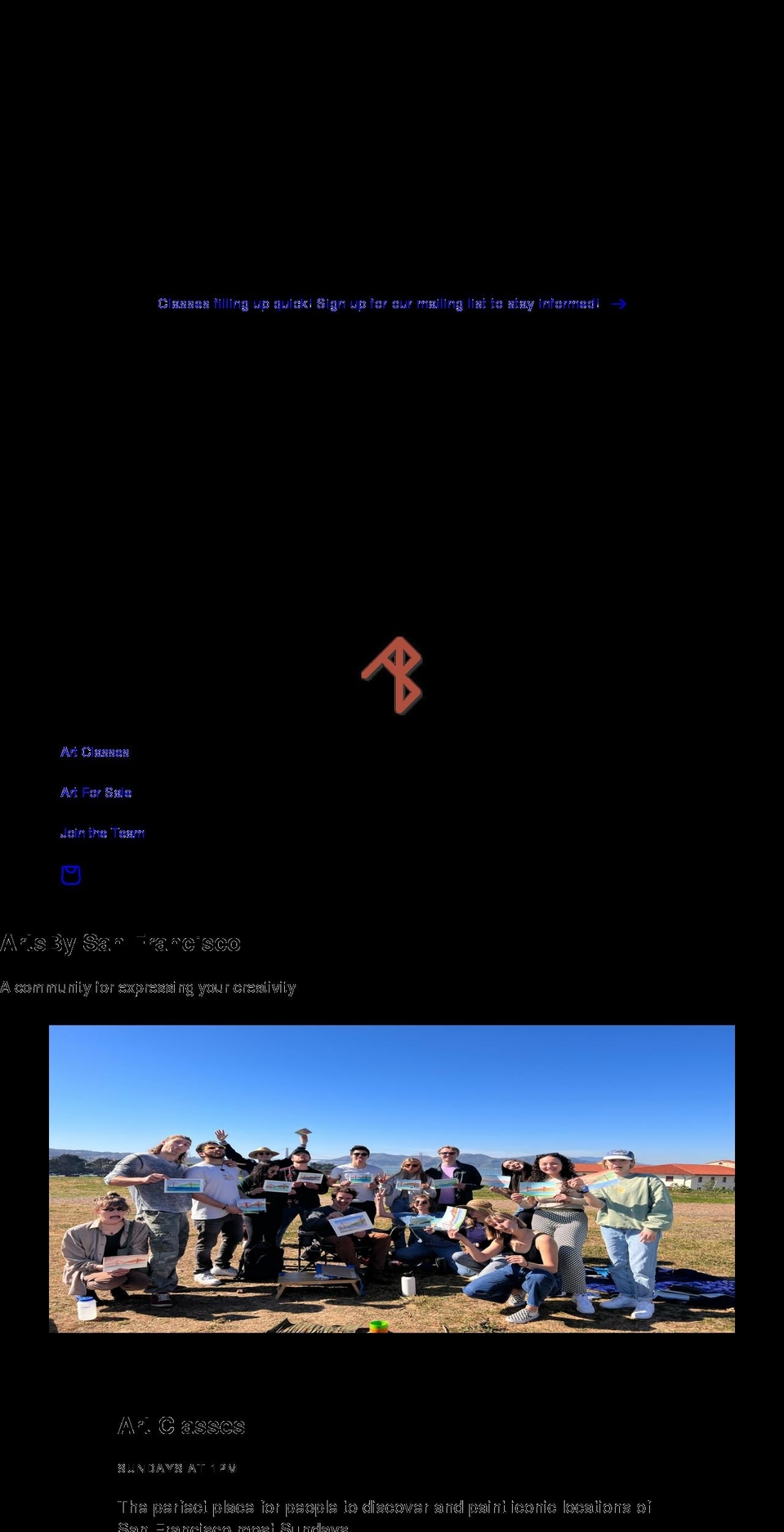 artfunk.org shopify website screenshot