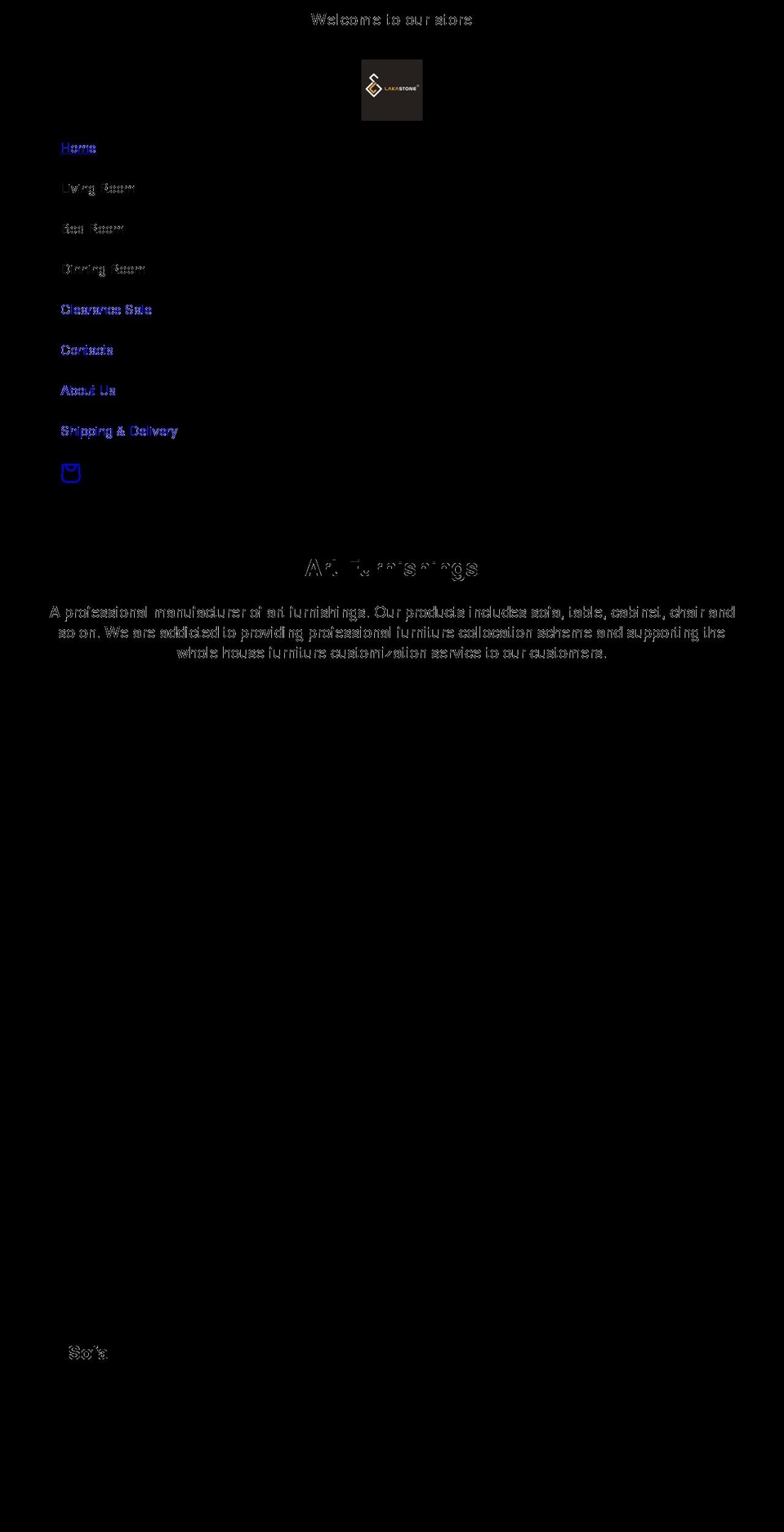 artfurnituredesign.com shopify website screenshot
