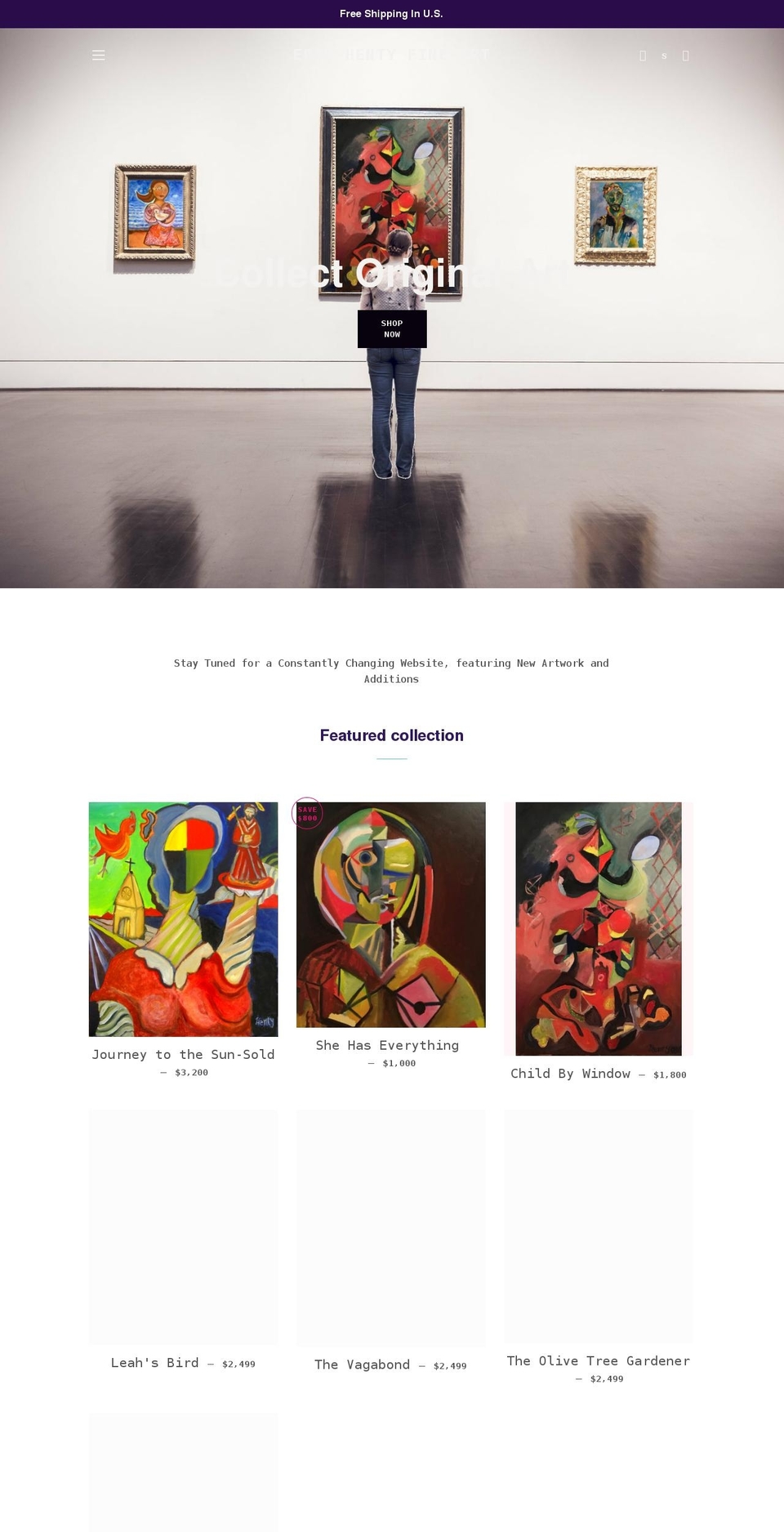 artfuture.myshopify.com shopify website screenshot