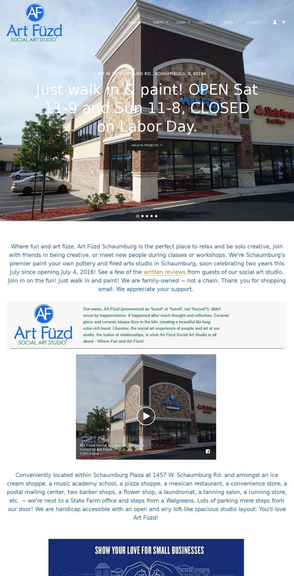 artfuzd.net shopify website screenshot