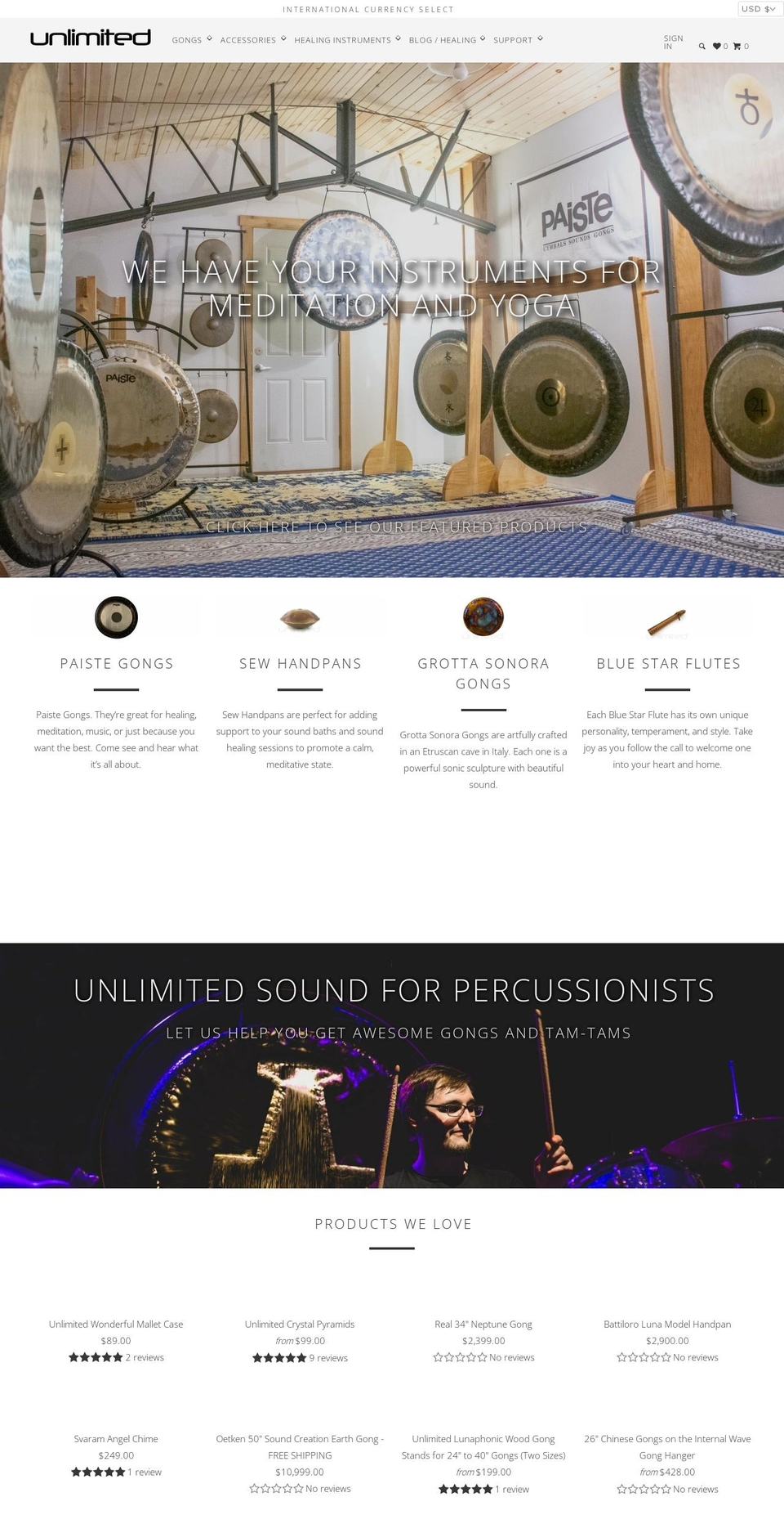 artgong.com — Shopify storefront screenshot