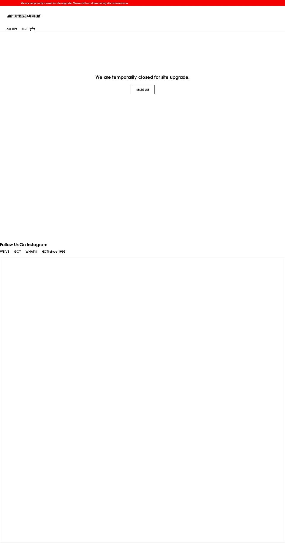 arthritisezonjewelry.com shopify website screenshot