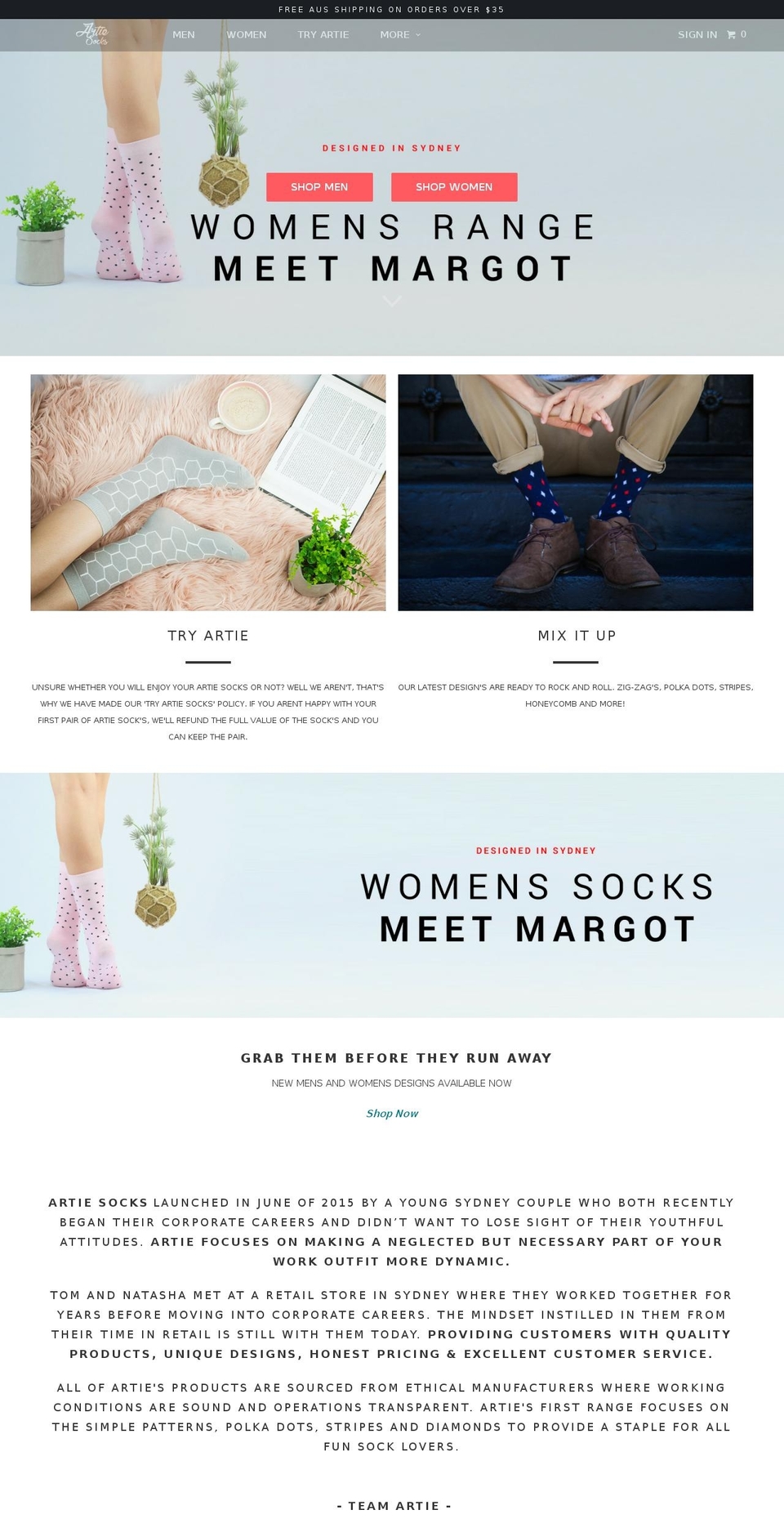artieco.com shopify website screenshot