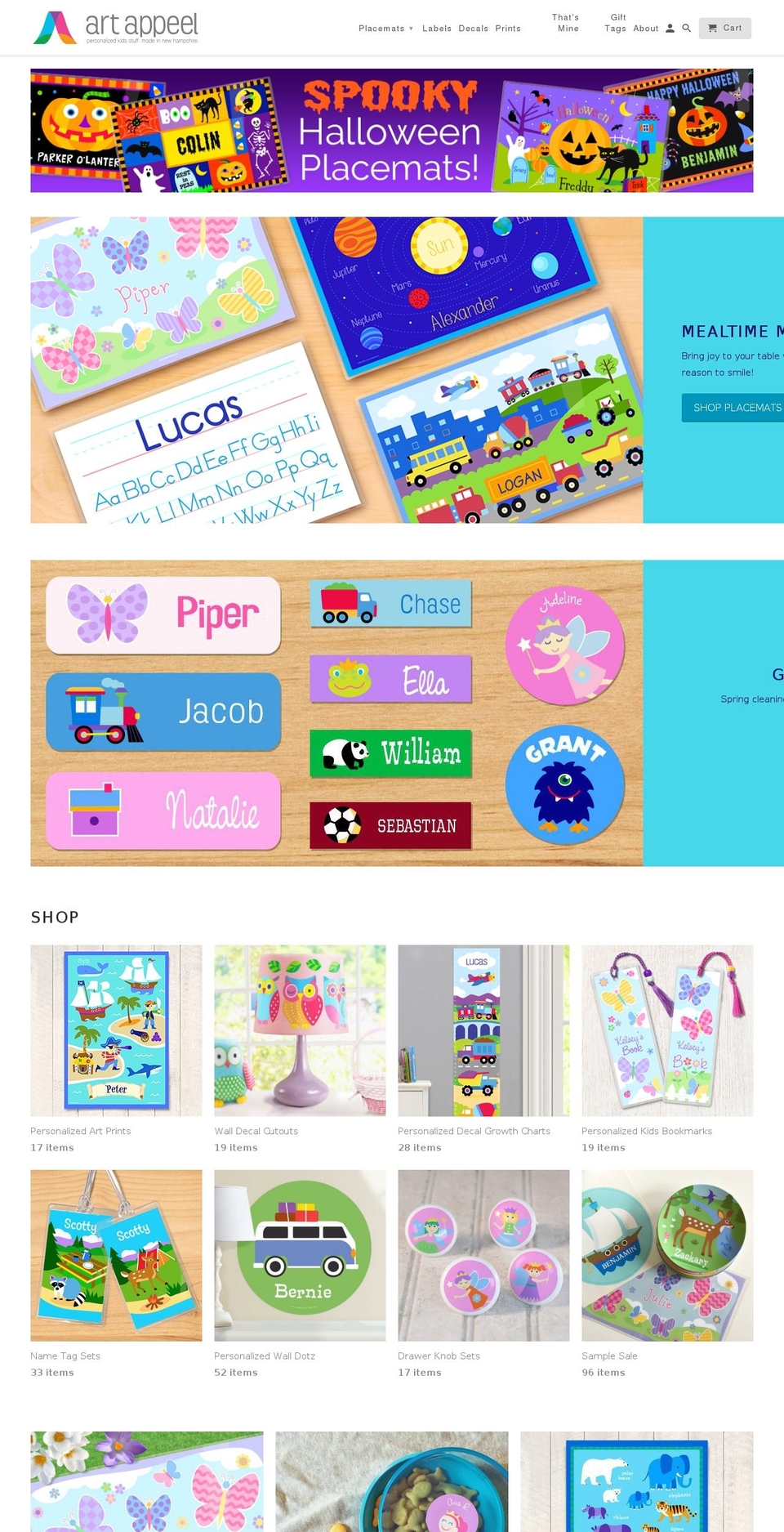 artipeel.com — Shopify storefront screenshot
