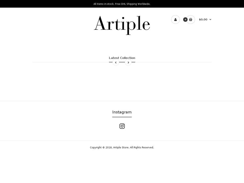 Fastor Fashionsimple Shopify theme site example artiple.com