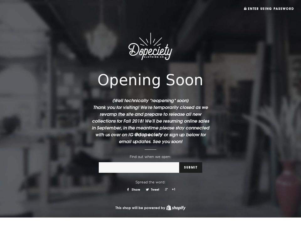 artistcreatorthreat.com — Shopify storefront screenshot
