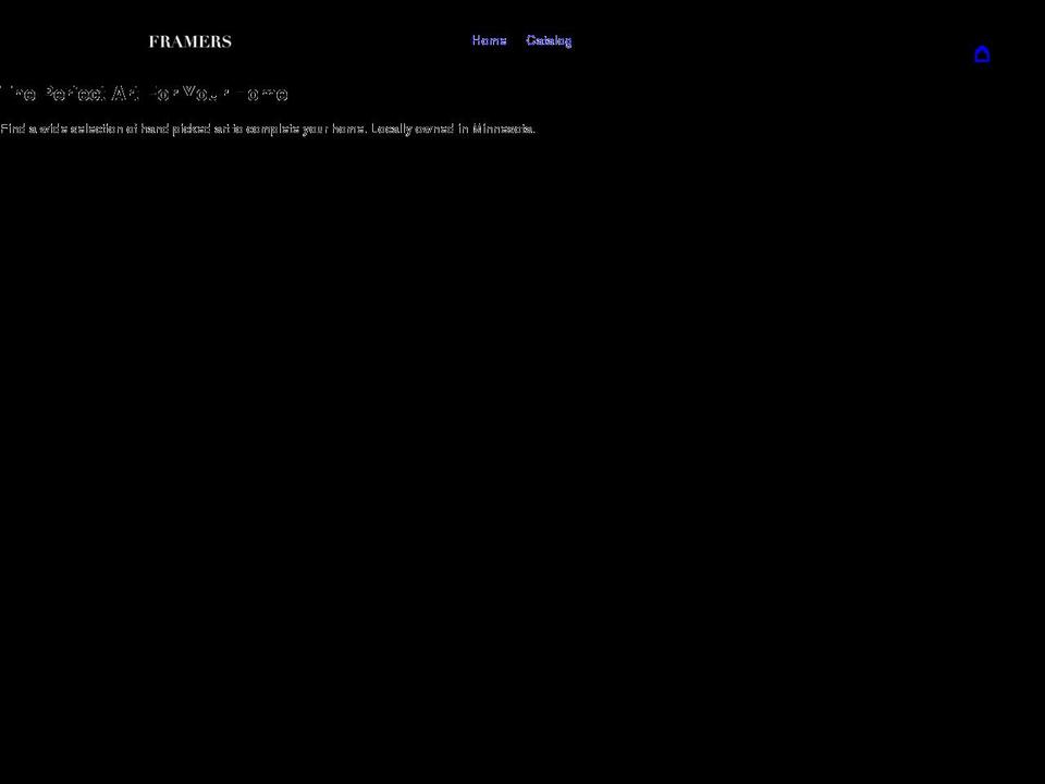 artisticframersinc.com shopify website screenshot
