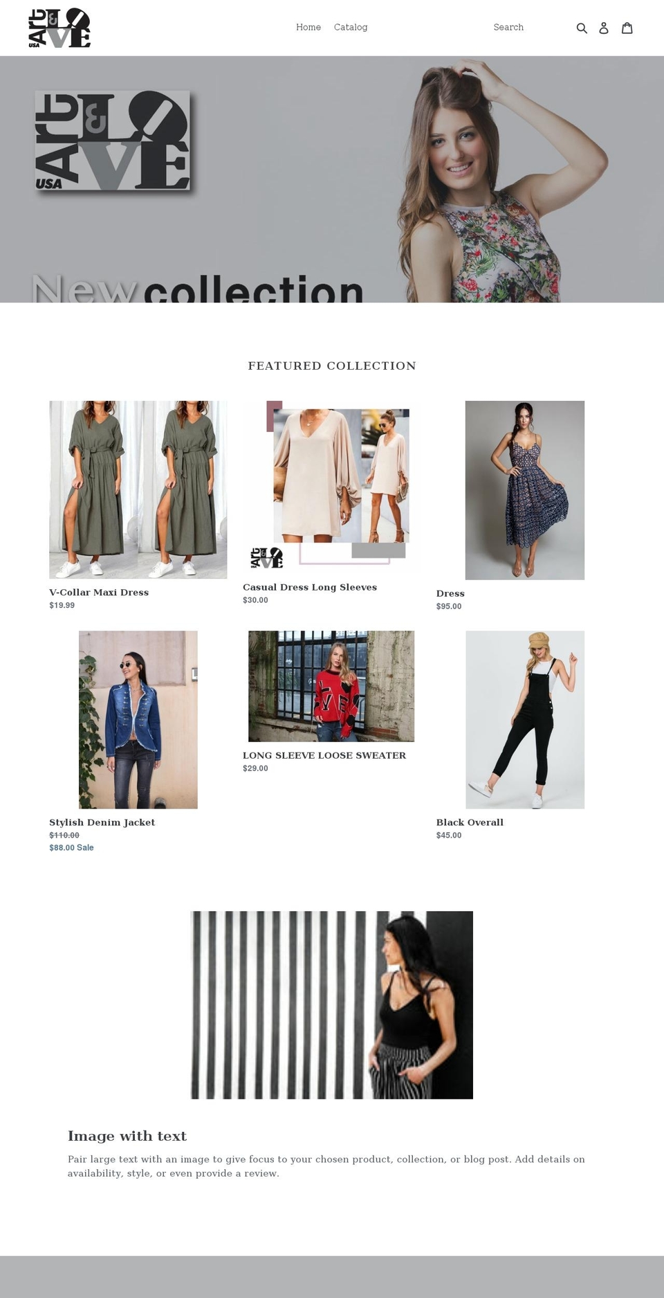 artloveusa.com shopify website screenshot