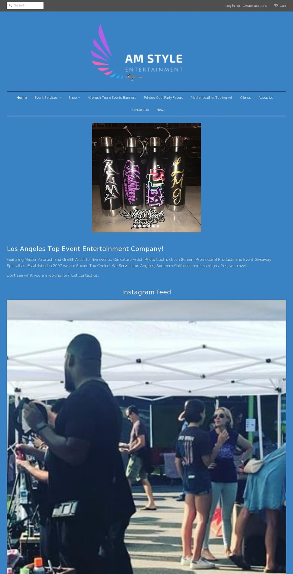 artofanthonymartinez.com — Shopify storefront screenshot