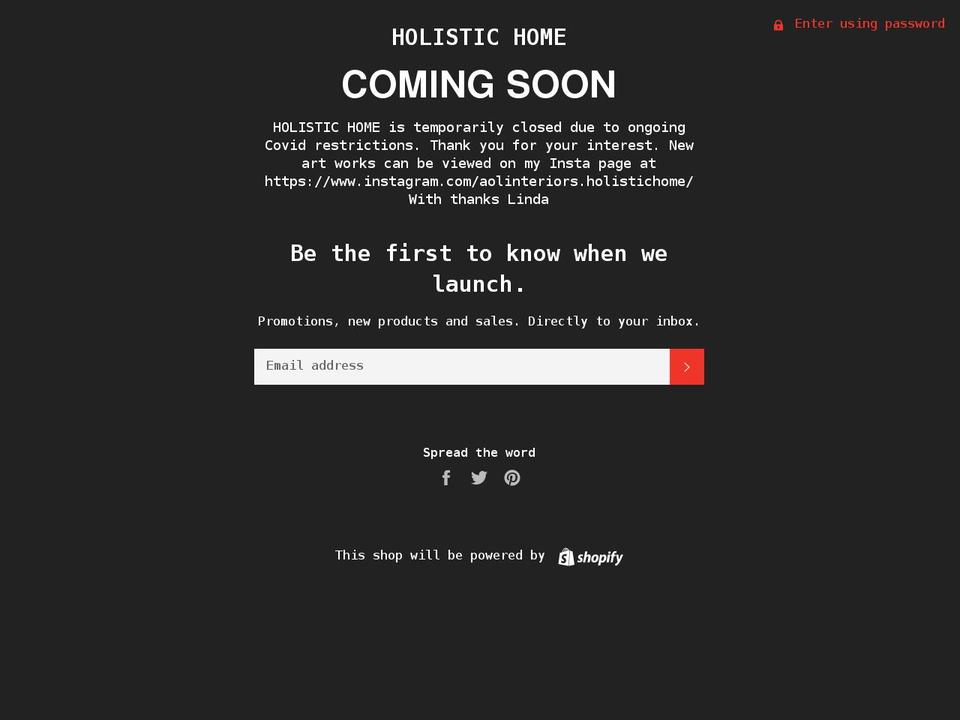 artoflivinginteriors.com.au shopify website screenshot