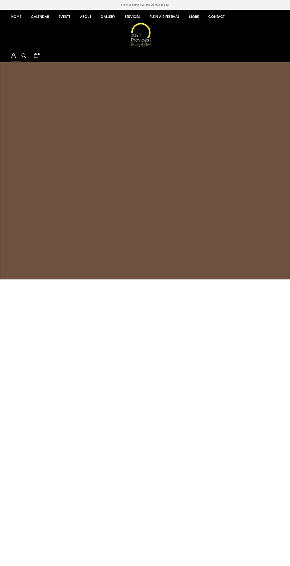 artprovides.org shopify website screenshot