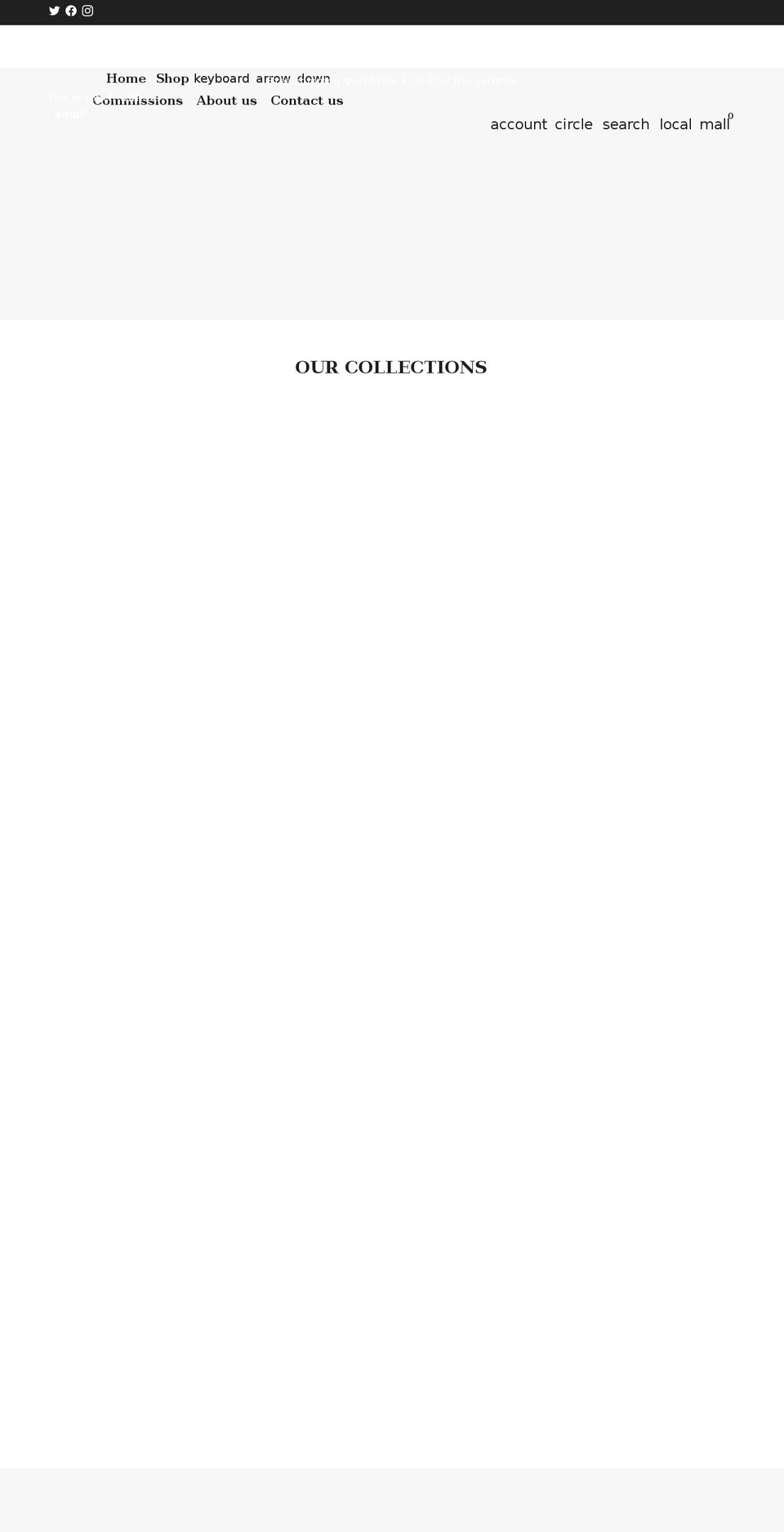 artsiful.com shopify website screenshot