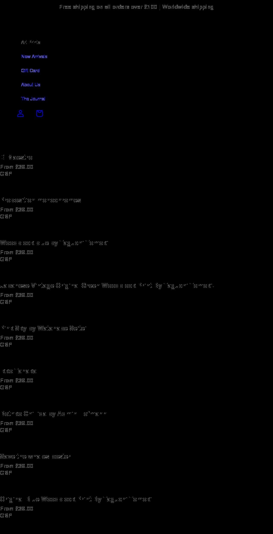 artssocialclub.com shopify website screenshot