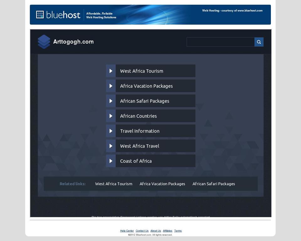 arttogogh.com — Shopify storefront screenshot
