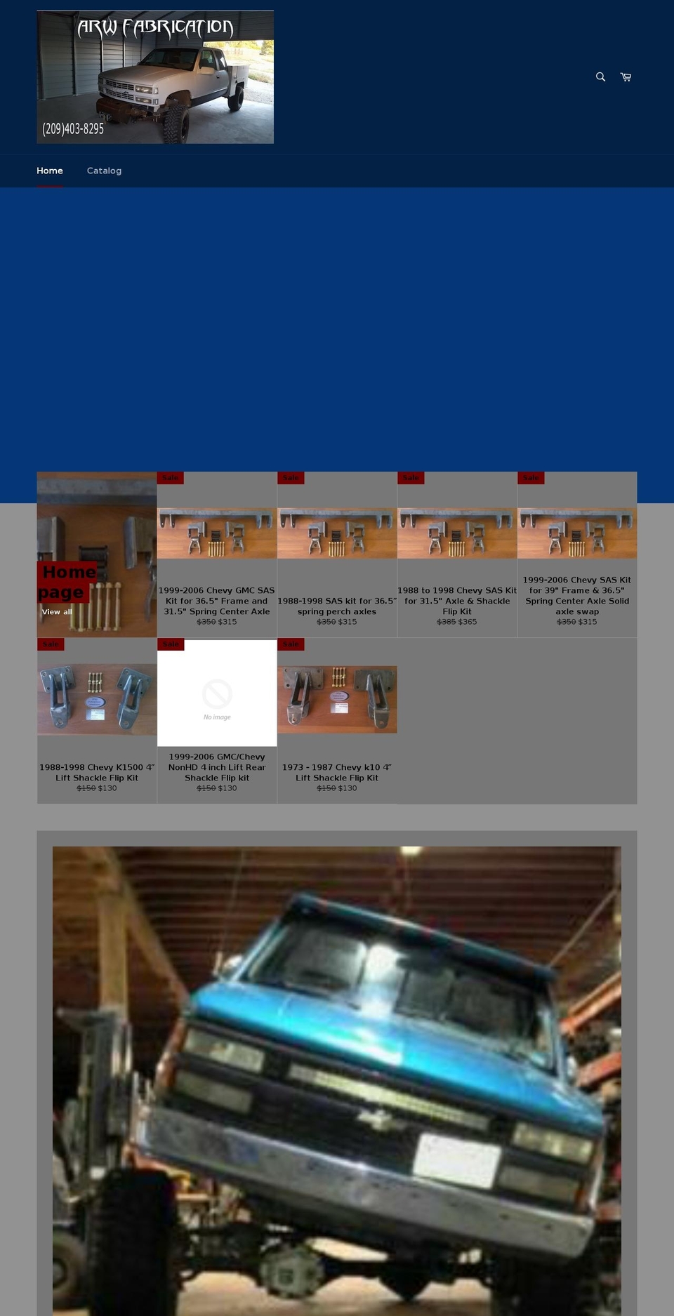 arw-fab.com — Shopify storefront screenshot