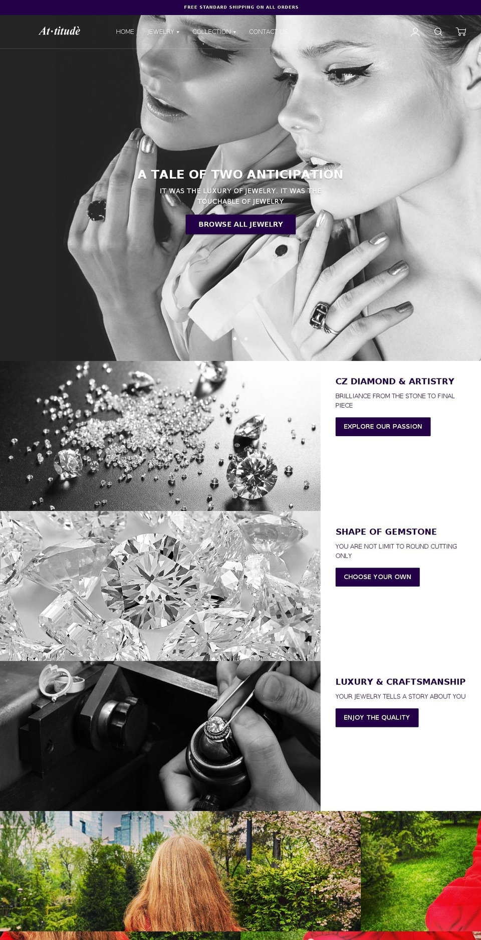 as-attitude.com — Shopify storefront screenshot
