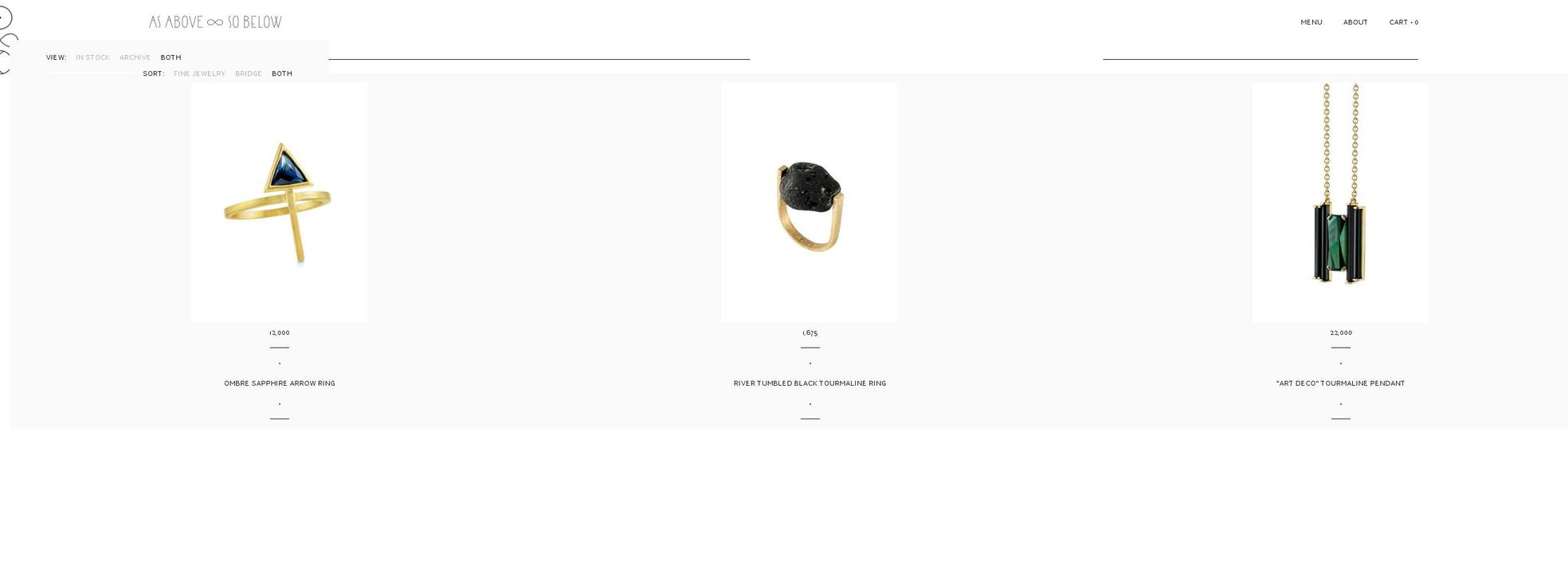 asabove8sobelow.com shopify website screenshot