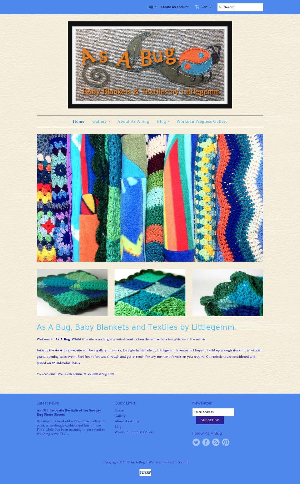 asabug.com shopify website screenshot