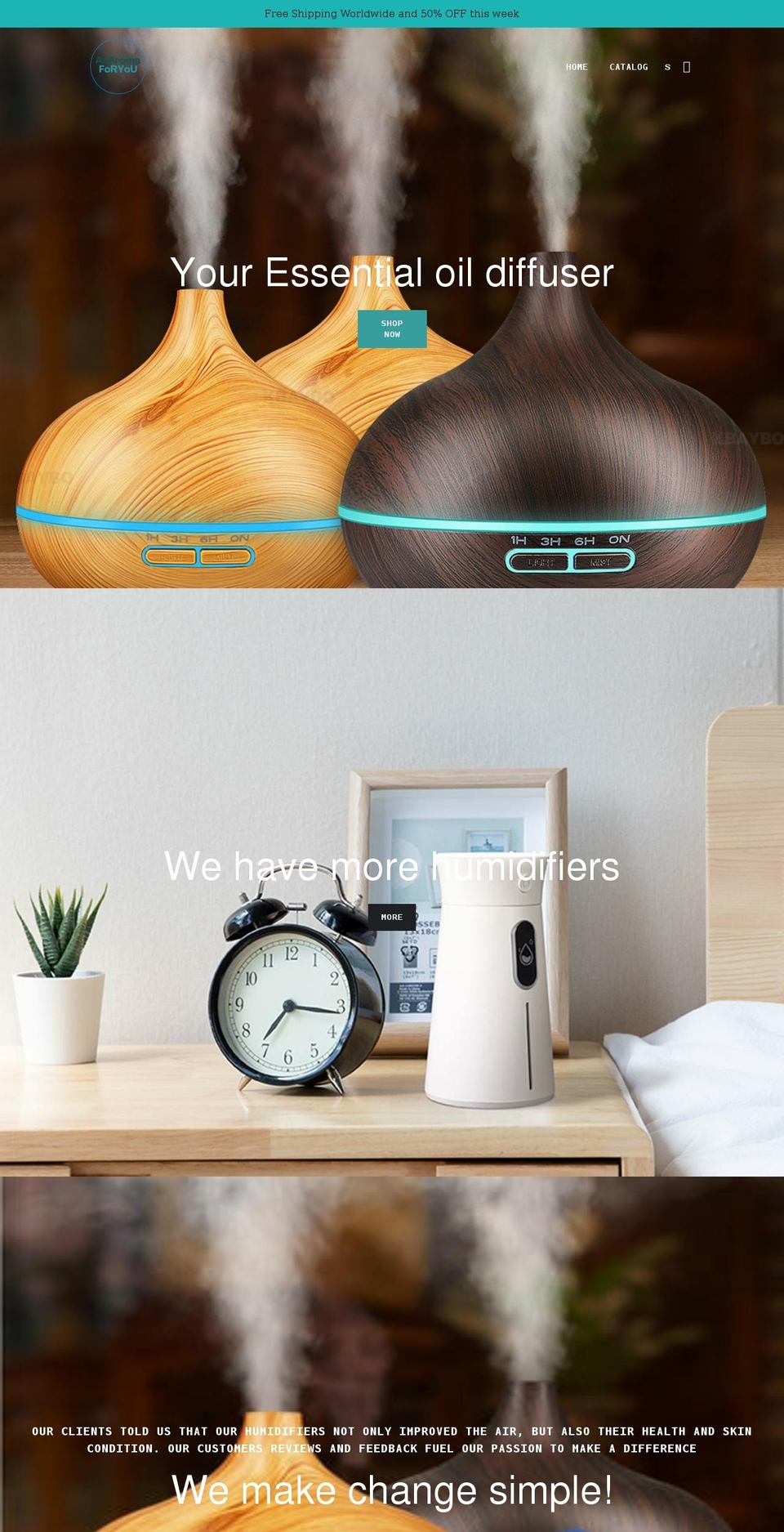 asaroma4you.com shopify website screenshot