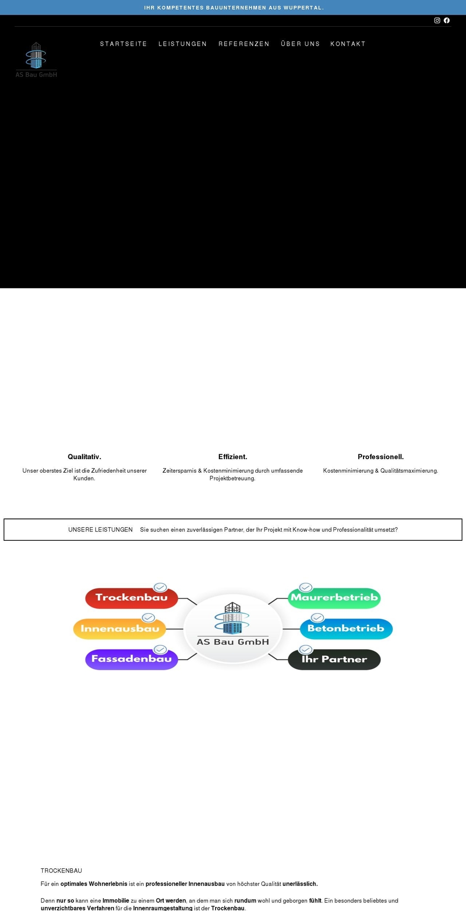 asbaugmbh.com shopify website screenshot