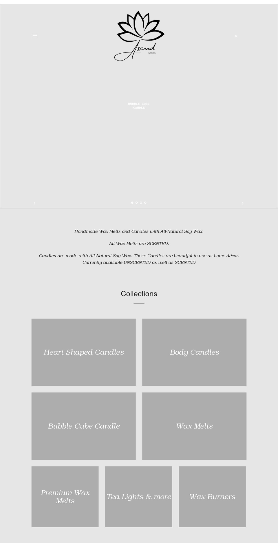 ascendcollc.com shopify website screenshot