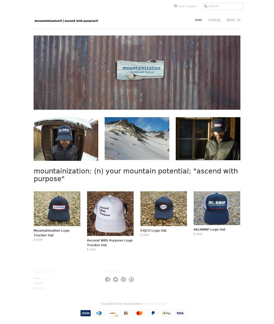 ascendwithpurpose.com — Shopify storefront screenshot