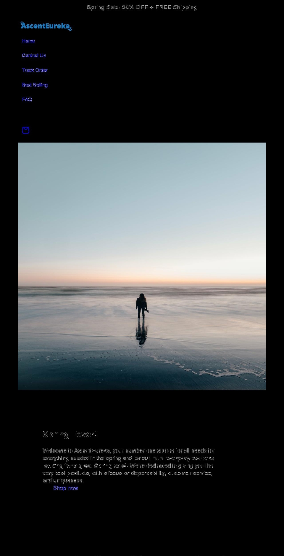 ascenteureka.com shopify website screenshot