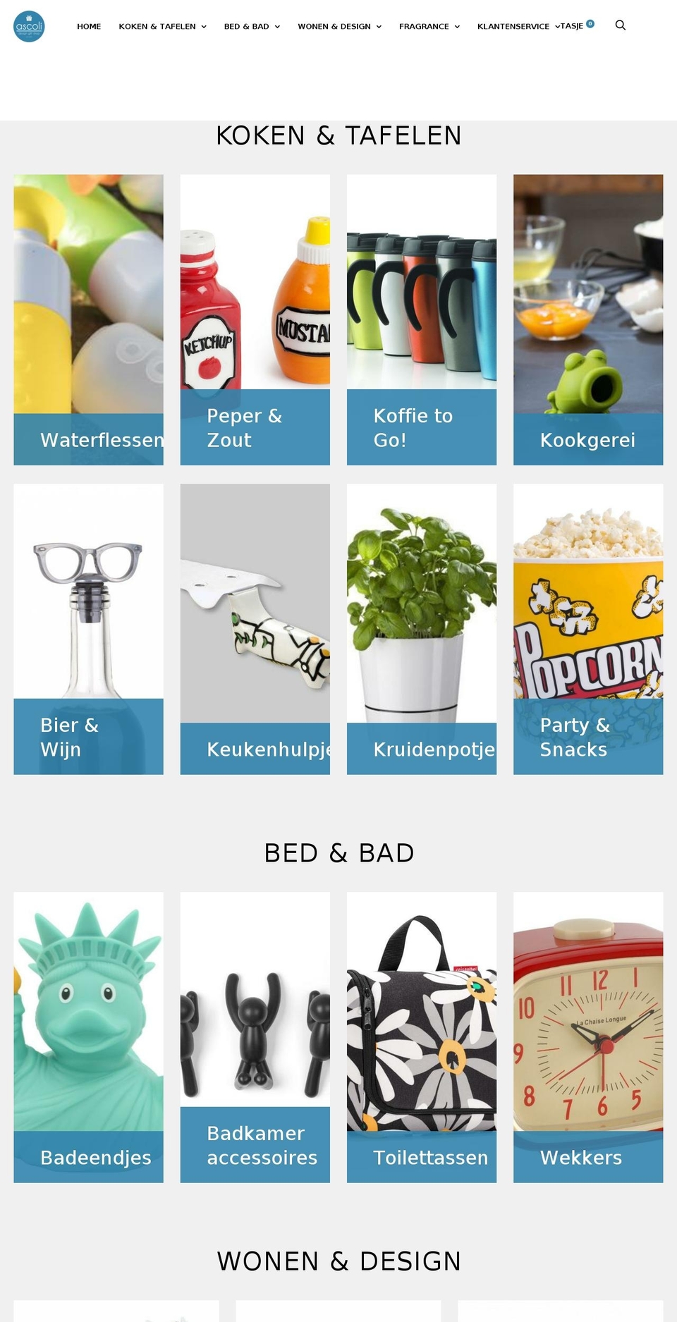 ascoli.nl shopify website screenshot