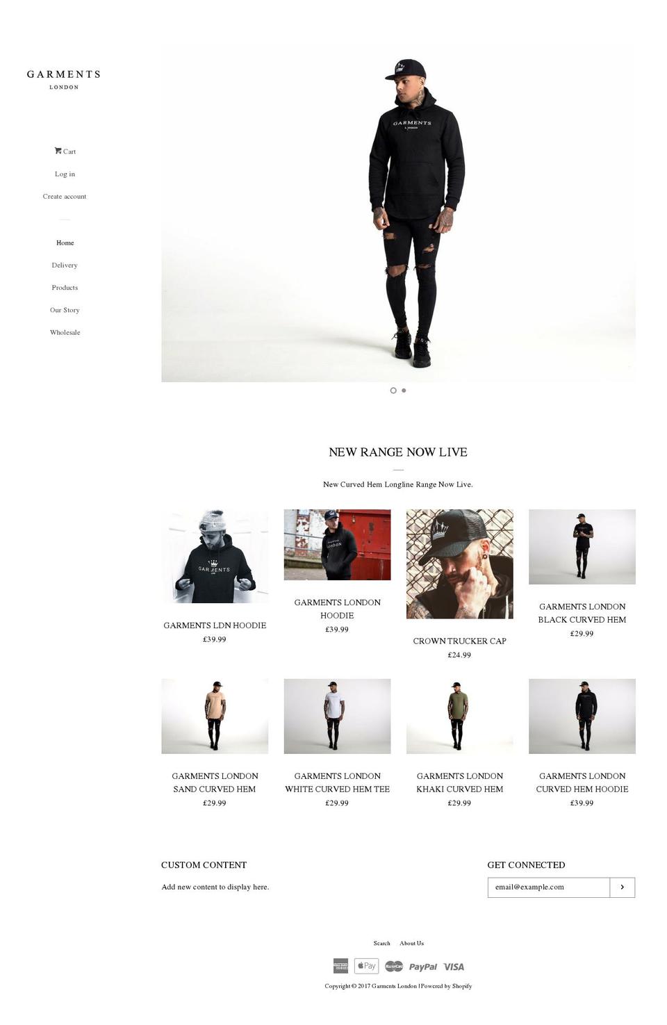 ascotgarments.com shopify website screenshot