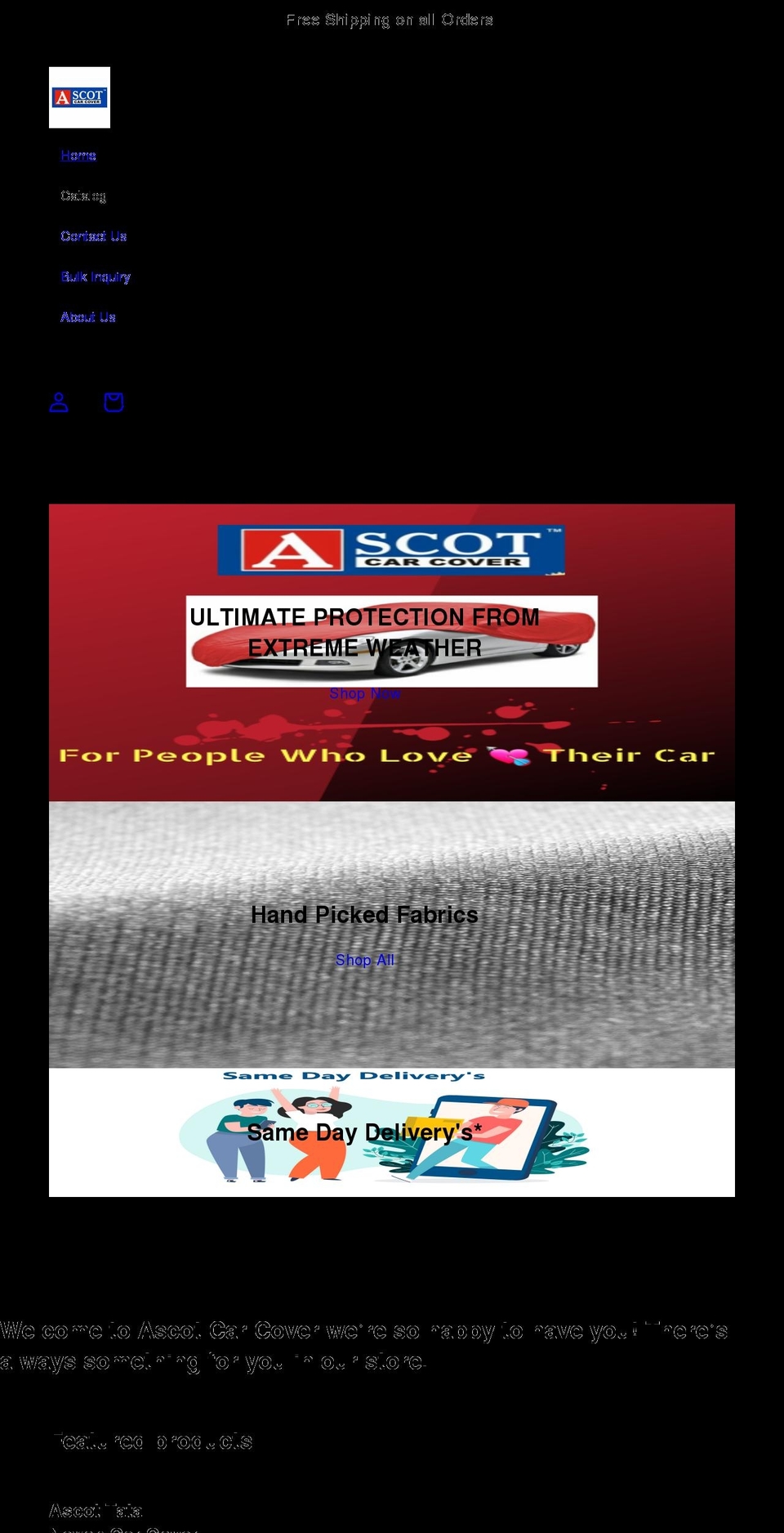 ascotindia.com shopify website screenshot