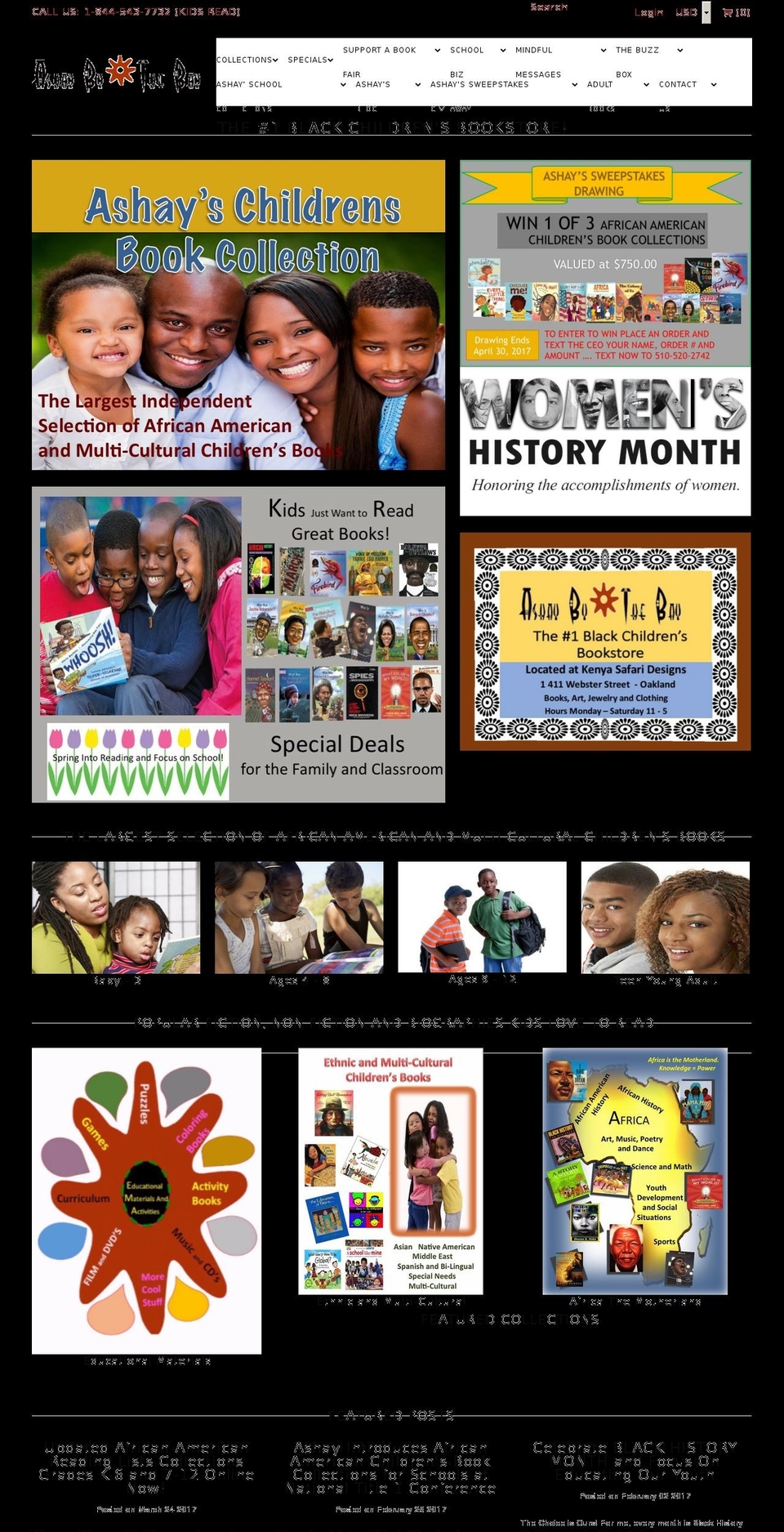 ashaybythebay.com shopify website screenshot