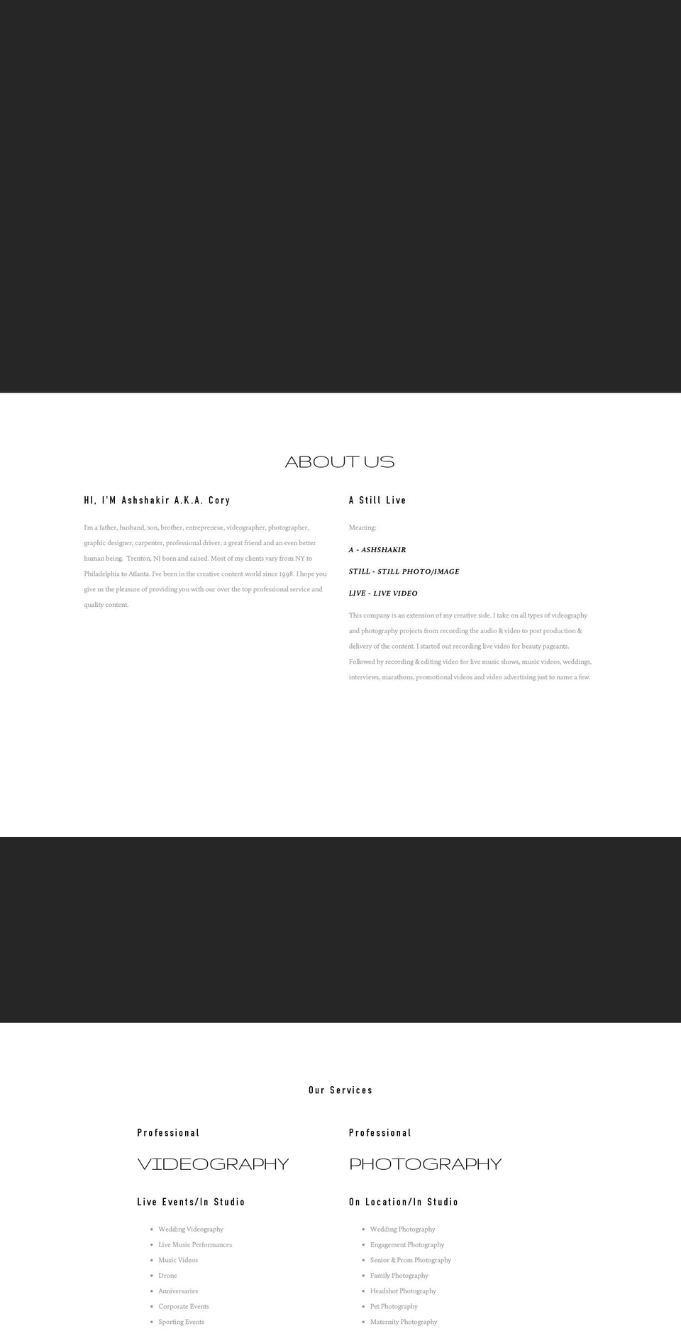 ashgotit.com — Shopify storefront screenshot