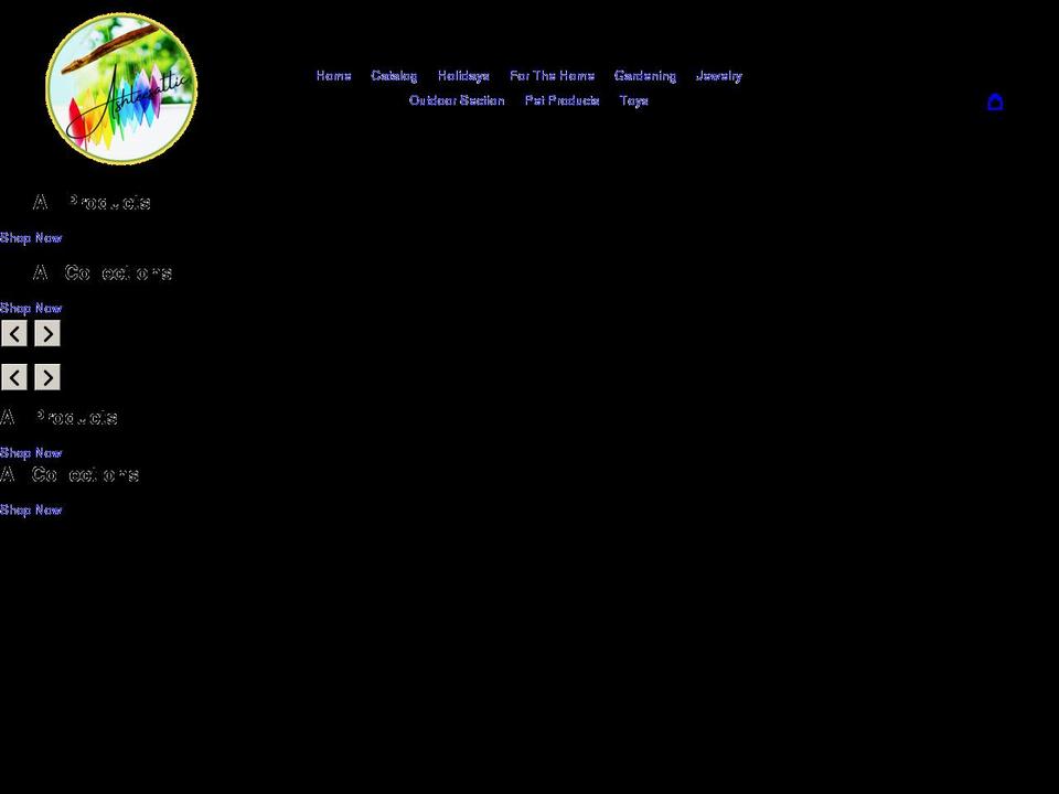 ashleesattic.com shopify website screenshot