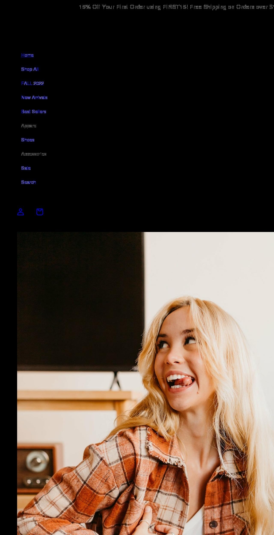 ashleylezah.com shopify website screenshot