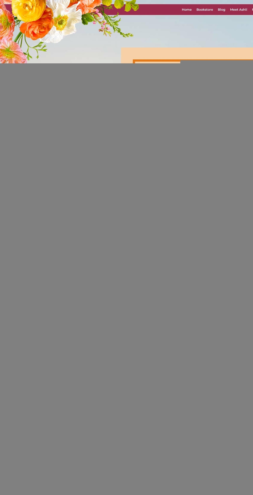 ashlimontgomery.com shopify website screenshot