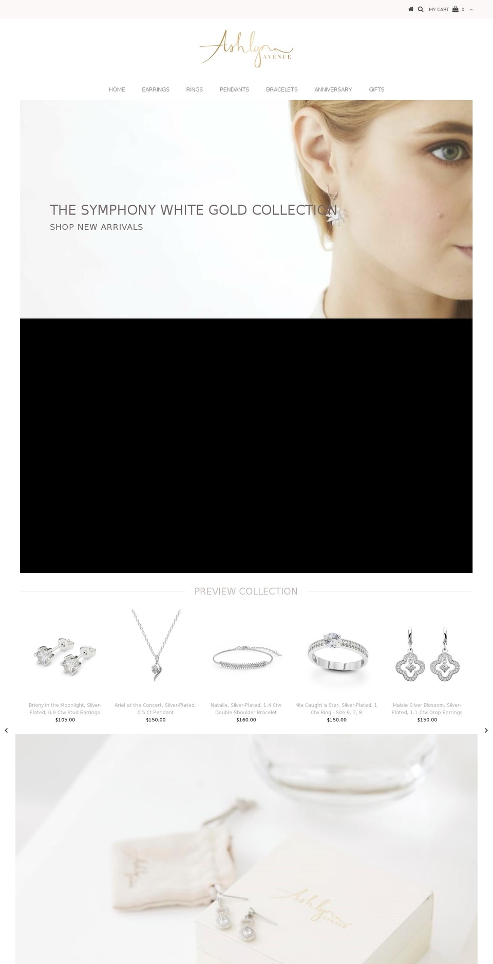 ashlynnavenue.com shopify website screenshot