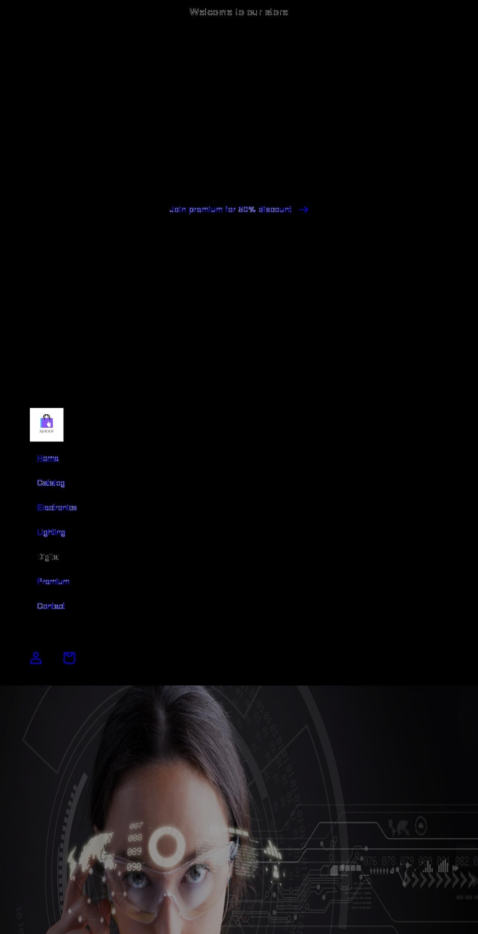 ashoof.com shopify website screenshot