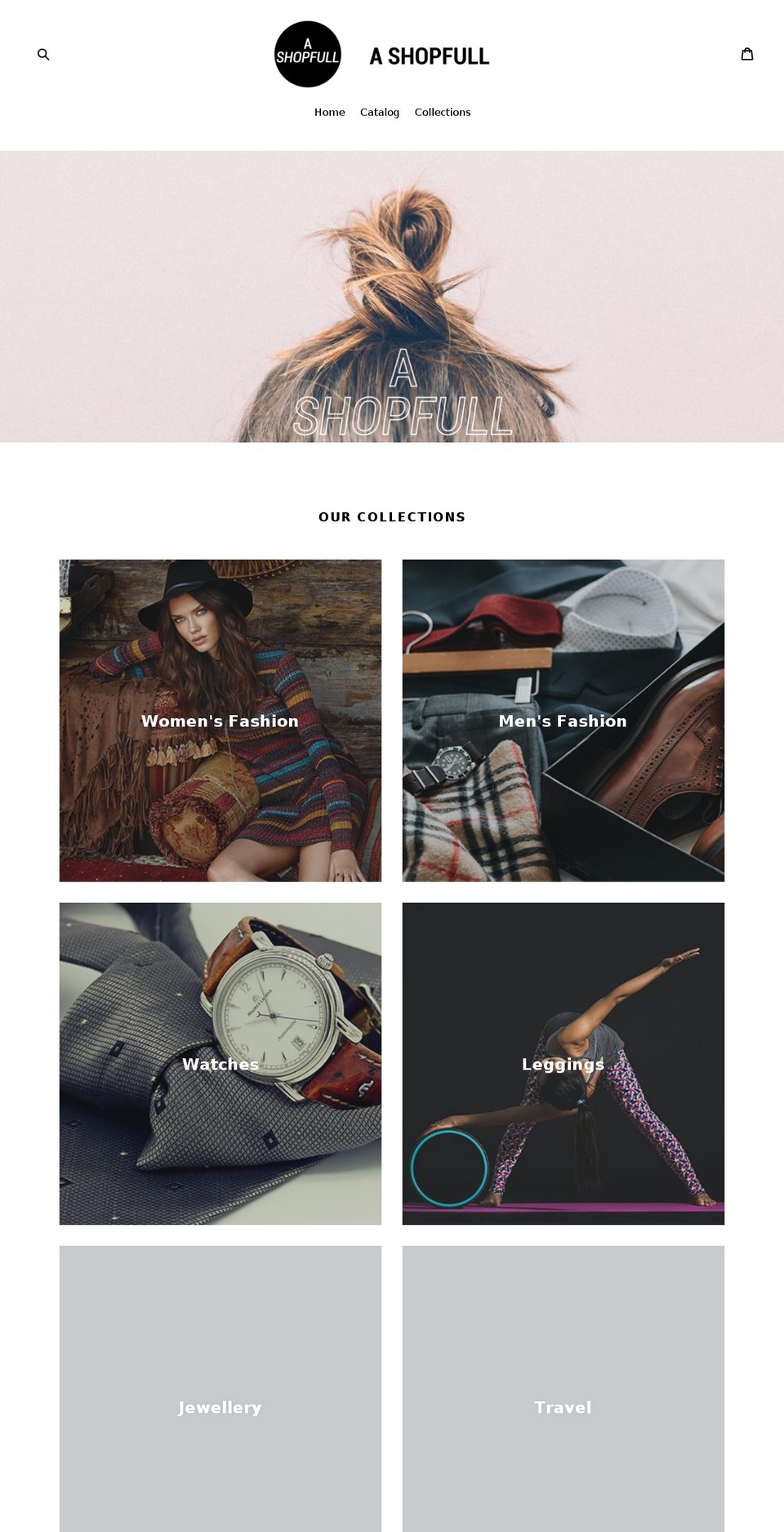 ashopfull.com — Shopify storefront screenshot