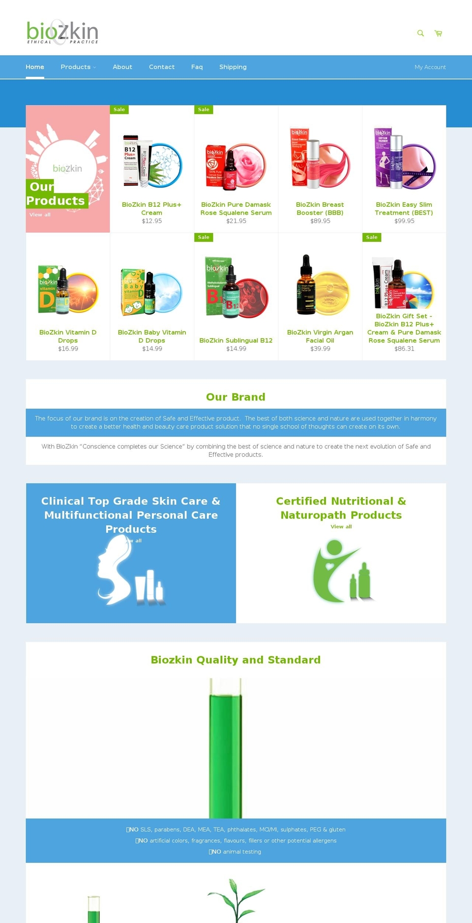 asiabioevolve.com shopify website screenshot