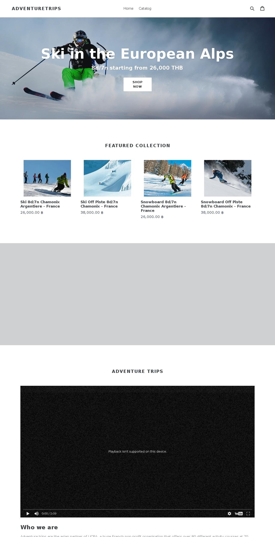 asiadventure.com shopify website screenshot