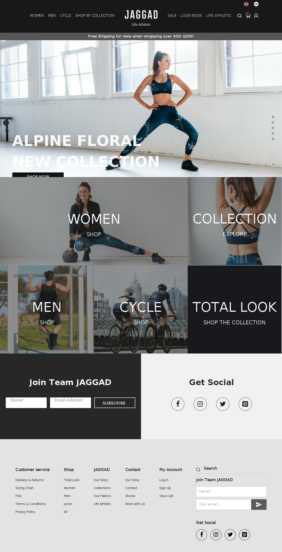 asiajaggad.com — Shopify storefront screenshot