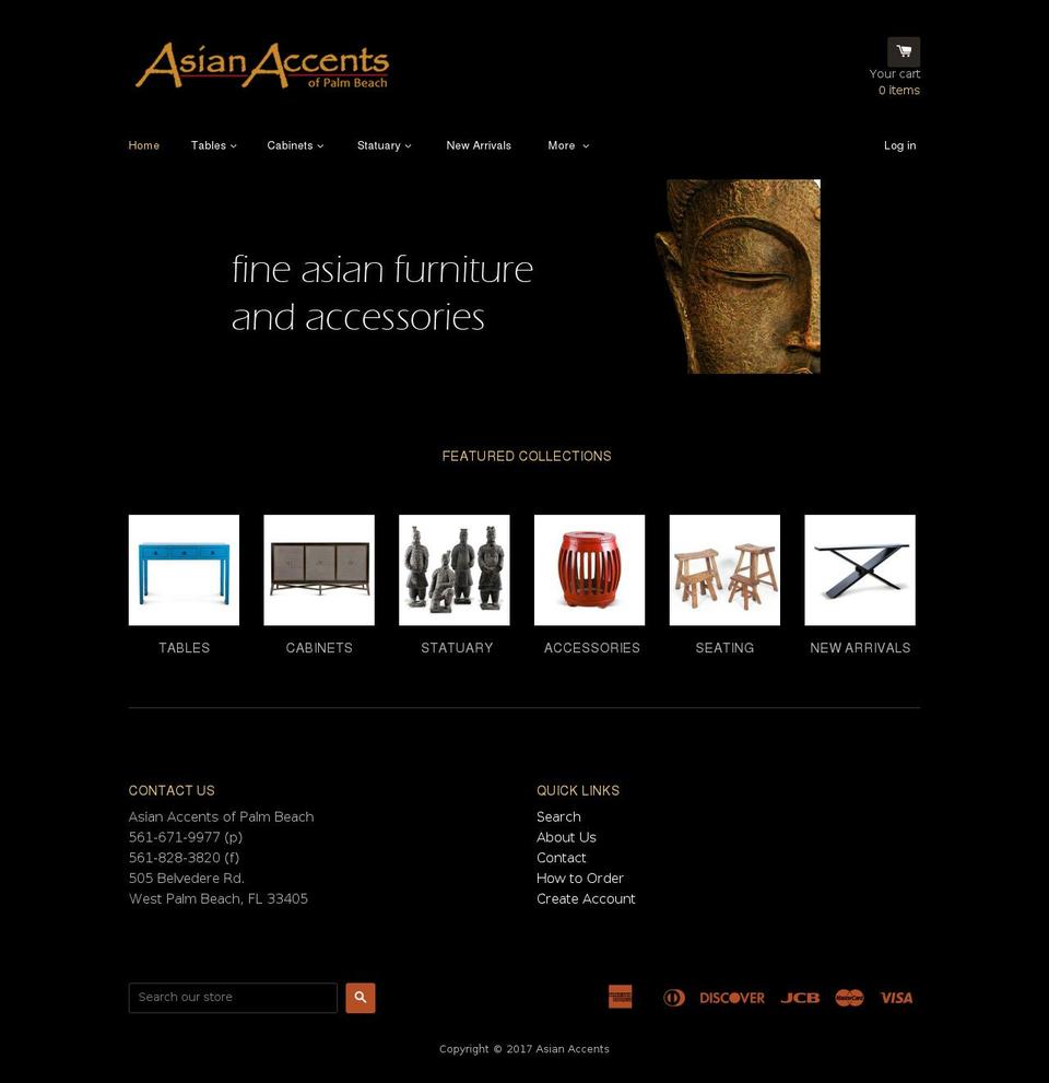 asianaccentspb.com shopify website screenshot