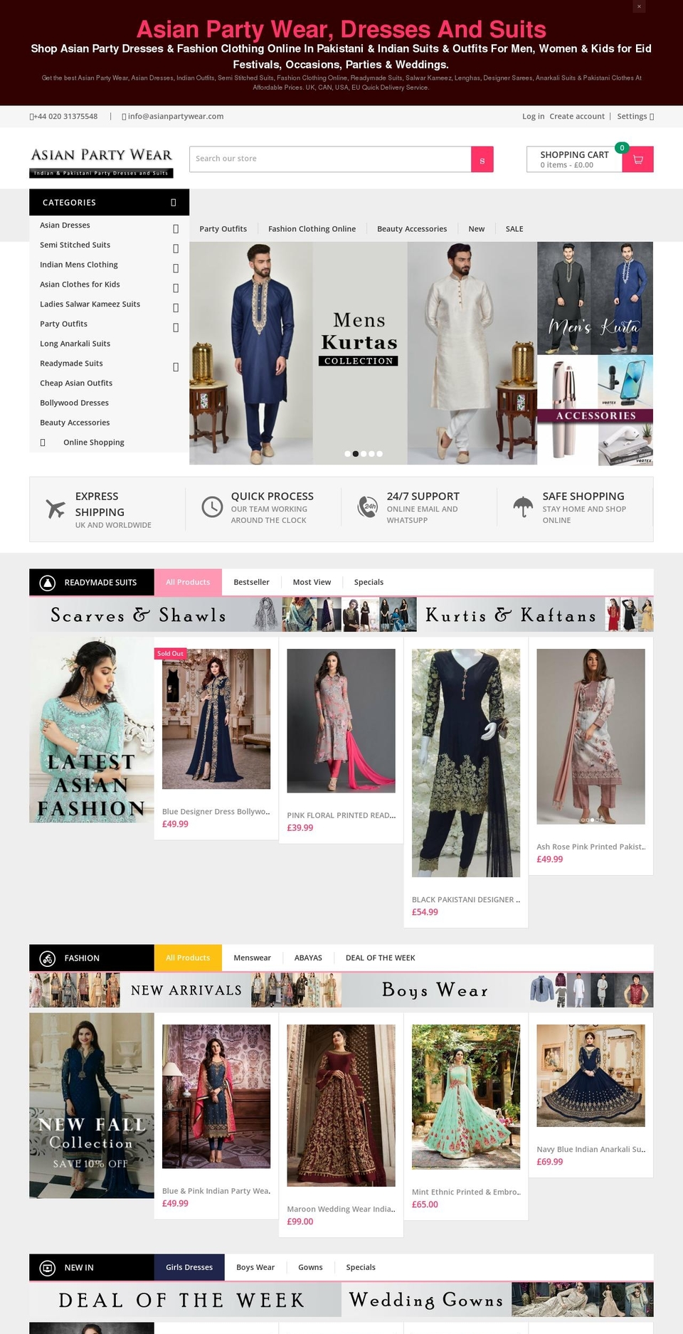 Copy of Koolshop- Shopify theme site example asiancoutureoutlet.com