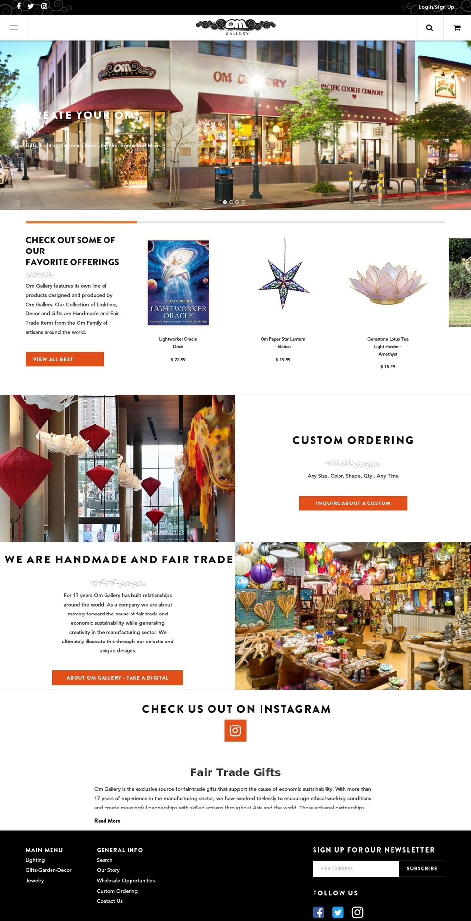 asiantablelamp.com — Shopify storefront screenshot