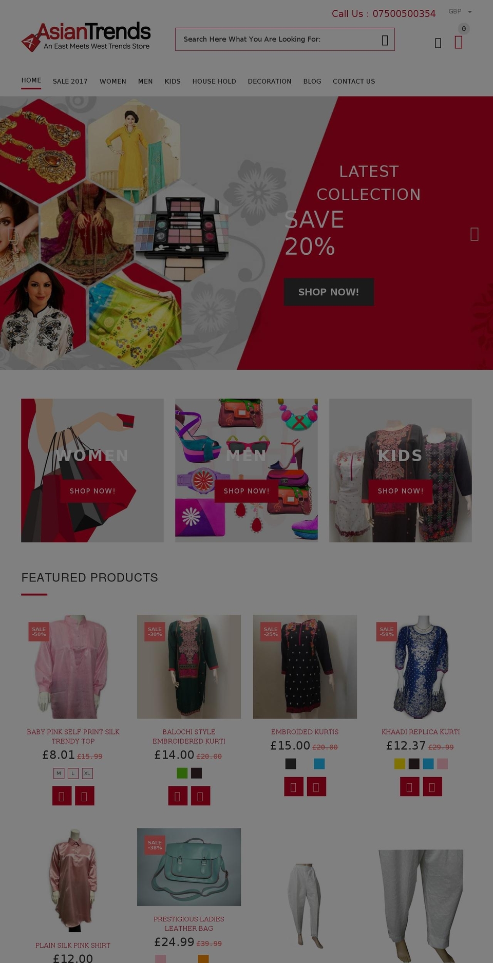 yourstore-v1-3-0 Shopify theme site example asiantrends.co.uk