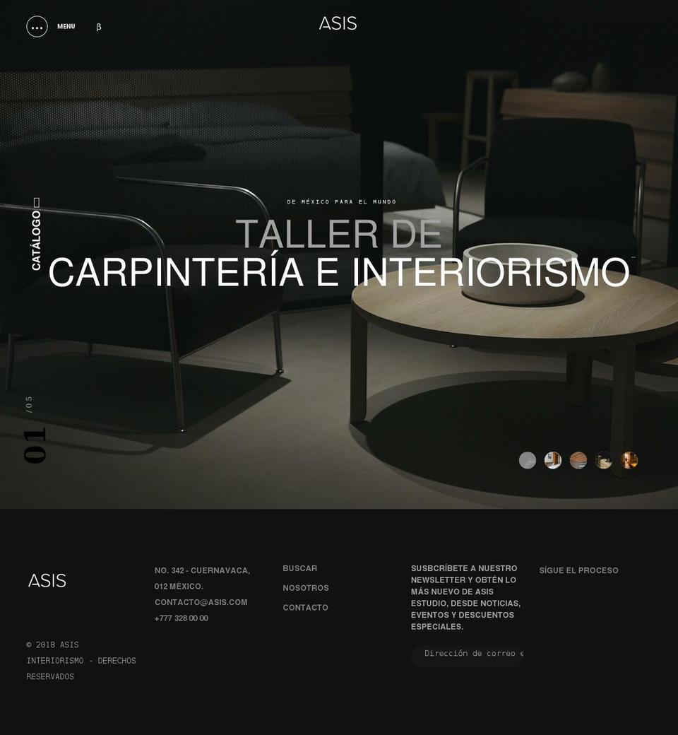 Hebes-v Shopify theme site example asisinteriorismo.com