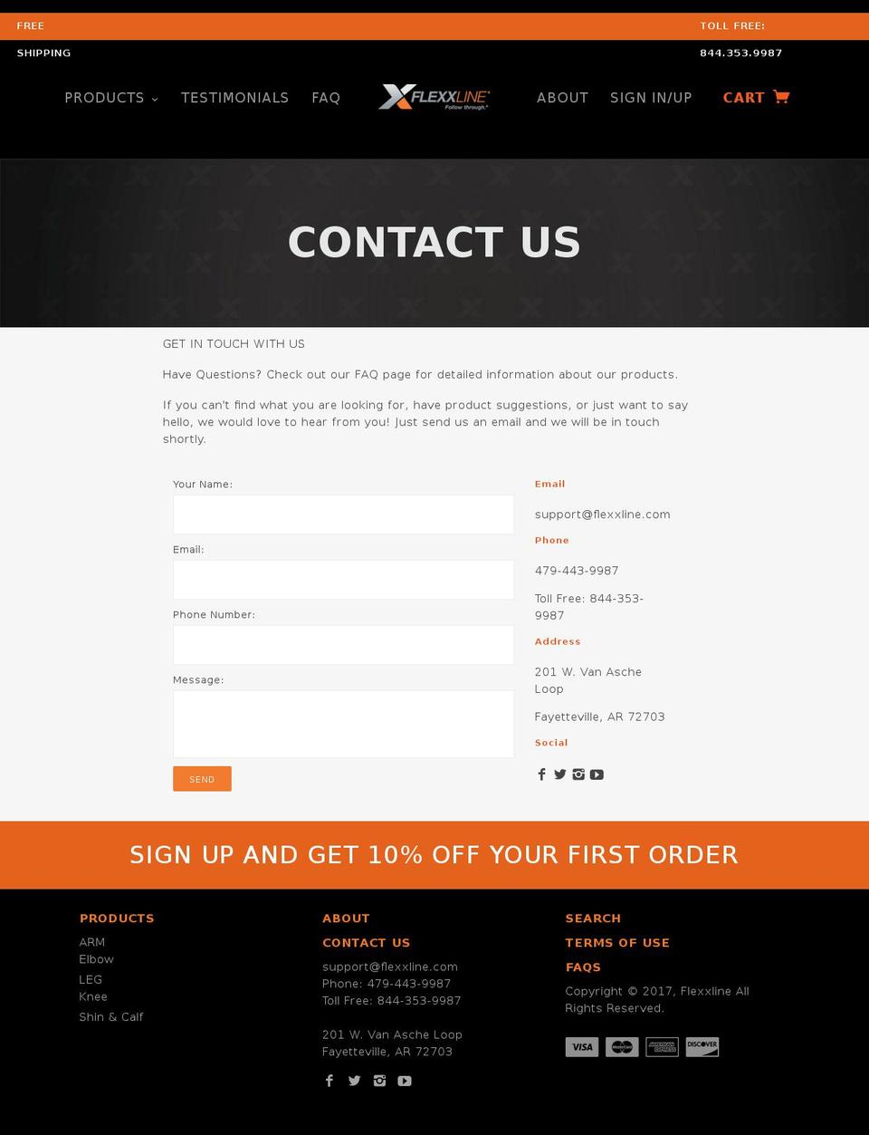 Flexxline 1.1 by Pasilobus Shopify theme site example askflexxline.com