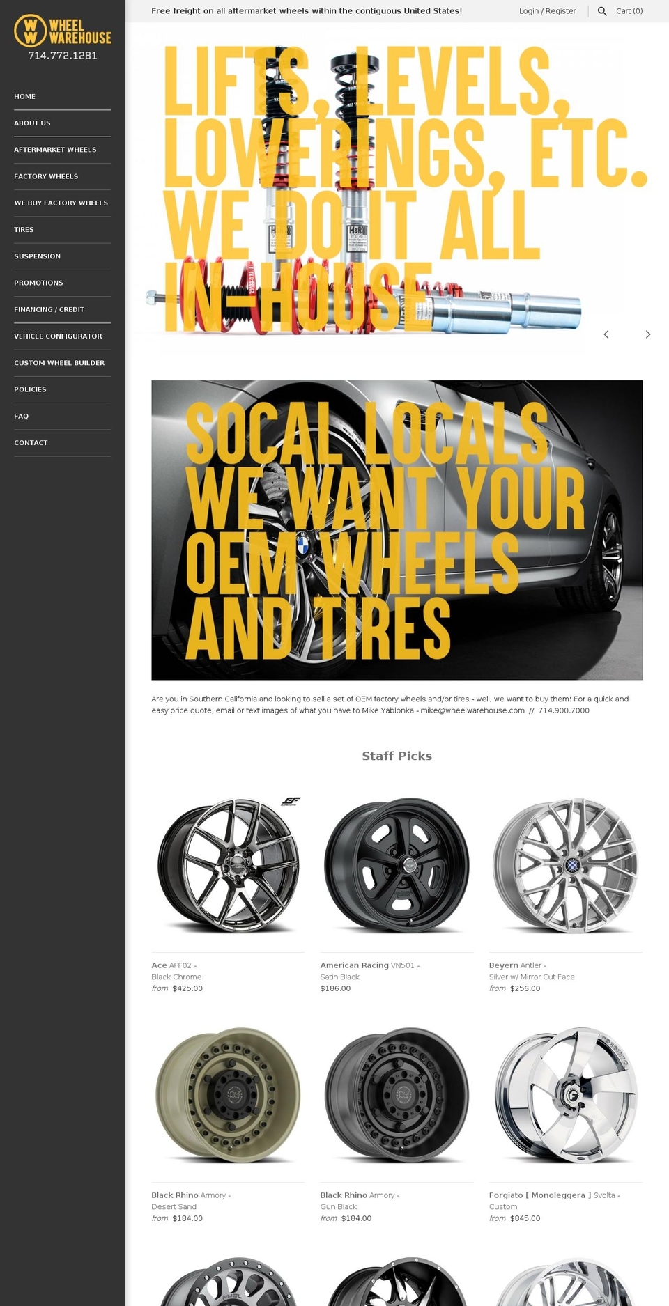 askmrtire.com — Shopify storefront screenshot